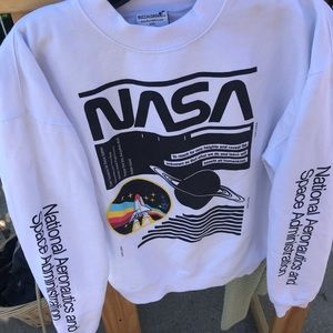 Cool NASA Crewneck Sweater